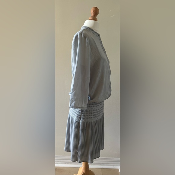 Reiss Bergamo pleated dress sz 6 - Picture 8 of 15